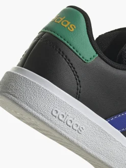 Sale Adidas / Multi-coloured Grand Court 2.0 EL K Junior Velcro Trainer Kids All Boys·Kids|Boys Shoes·Touch Fastening