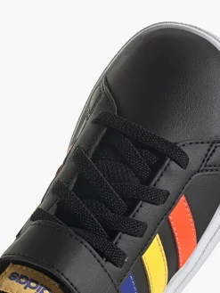 Sale Adidas / Multi-coloured Grand Court 2.0 EL K Junior Velcro Trainer Kids All Boys·Kids|Boys Shoes·Touch Fastening