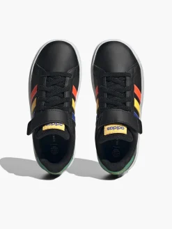 Sale Adidas / Multi-coloured Grand Court 2.0 EL K Junior Velcro Trainer Kids All Boys·Kids|Boys Shoes·Touch Fastening