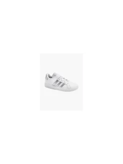 New Adidas White/ Grand Court El Junior Girls Kids All Girls·Kids|Girls Shoes·Touch Fastening