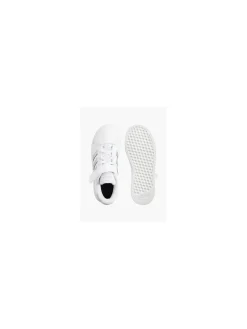New Adidas White/ Grand Court El Junior Girls Kids All Girls·Kids|Girls Shoes·Touch Fastening