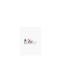 Hot /Pink Junior Girls Grand Court El K Velcro Trainer Kids All Girls·Kids|Girls Shoes·Touch Fastening