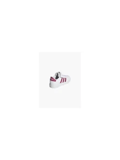 Hot /Pink Junior Girls Grand Court El K Velcro Trainer Kids All Girls·Kids|Girls Shoes·Touch Fastening