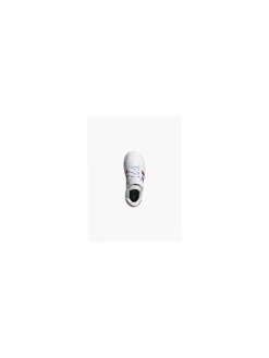 Hot /Pink Junior Girls Grand Court El K Velcro Trainer Kids All Girls·Kids|Girls Shoes·Touch Fastening