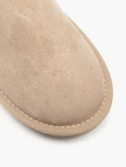 Hot Apricot Whipstitch Edge Faux Fur Lined Mini Boot Women Boots·Faux Fur Lined Boots