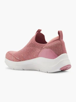 Hot Arch Comfort Dark Mauve Slip On Trainers Women Shoes·Comfort|Trainers·Slip On Trainers