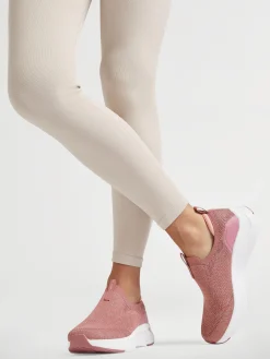 Hot Arch Comfort Dark Mauve Slip On Trainers Women Shoes·Comfort|Trainers·Slip On Trainers