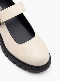 Best and Black Platform Mary Jane with Buckle Fastening Women Loafers & Low Shoes·Mary Jane Shoes|Heels·Platform Heels
