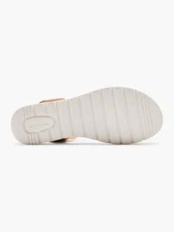 Best and Tan Sandal with Woven Strap Women Sandals·Flat Sandals