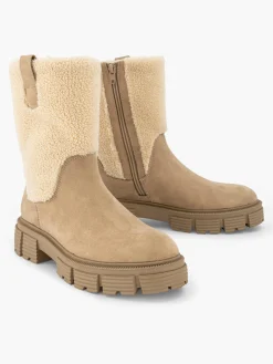 Online Borg Panelled Boot Women Boots·Ankle Boots