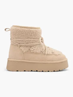 Online Bourg Faux Fur Lined Platform Boot Women Boots·Faux Fur Lined Boots|Boots·Chunky Boots