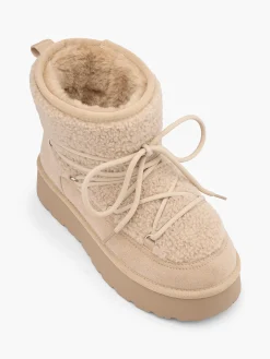 Online Bourg Faux Fur Lined Platform Boot Women Boots·Faux Fur Lined Boots|Boots·Chunky Boots