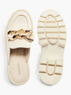 Outlet Chunky Slip On Loafer with Chain Detail Women Loafers & Low Shoes·Loafers