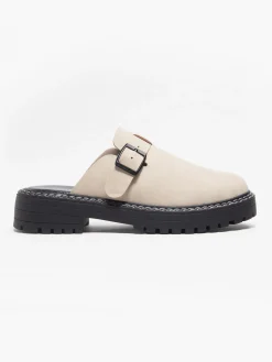 Clearance Closed Toe Slip On Shoe with Contrasting Stitching Women Loafers & Low Shoes·Slip On Shoes