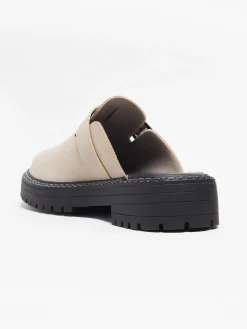Clearance Closed Toe Slip On Shoe with Contrasting Stitching Women Loafers & Low Shoes·Slip On Shoes