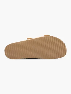 Outlet Double Buckle Detail Flat Sandal Women Sandals·Mules
