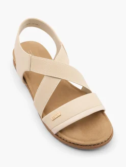 Best Elasticated Strapped Bench Sandal Women Sandals·Flat Sandals