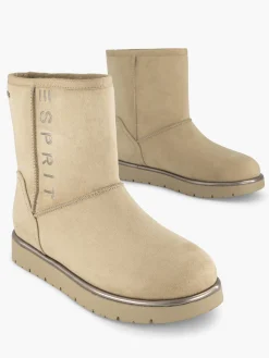 Online Platform Warm Lined Ankle Boot Women Boots·Faux Fur Lined Boots|Boots·Ankle Boots