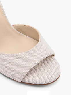 Discount Beige High Heel with Ankle Strap Women Heels·High Heels