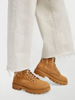 Discount Hiker Lace Up Boot Women Boots·Lace-Up Boots