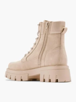 Sale Lace Up Chunky Ankle Boot Women Boots·Chunky Boots|Boots·Lace-Up Boots