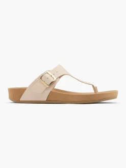 New Patent Toe Post Footbed Flat Sandal Women Sandals·Mules