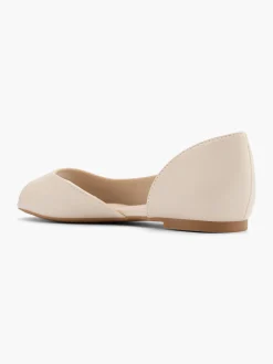 Peep-Toe Ballerina Women Loafers & Low Shoes·Ballet Pumps