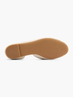 Peep-Toe Ballerina Women Loafers & Low Shoes·Ballet Pumps