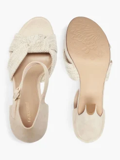 Outlet Platform Knotted High Heel Women Sandals·Heeled Sandals|Heels·High Heels