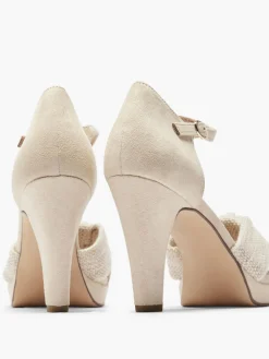 Outlet Platform Knotted High Heel Women Sandals·Heeled Sandals|Heels·High Heels