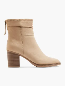 Best Ruched Ankle Boot with Zipper Women Boots·Heeled Boots|Boots·Ankle Boots