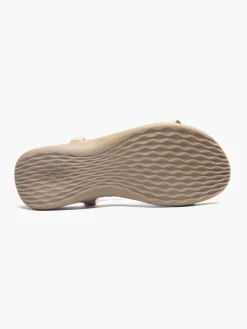 New Sandal with Jewel Details and Elasticated Strap Women Sandals·Flat Sandals