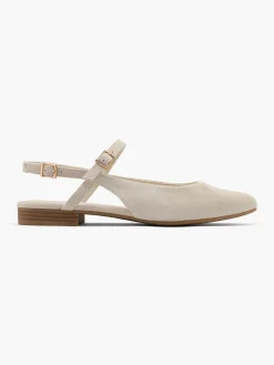 New Slingback Double Strapped Ballerina Women Loafers & Low Shoes·Ballet Pumps