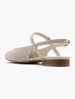 New Slingback Double Strapped Ballerina Women Loafers & Low Shoes·Ballet Pumps
