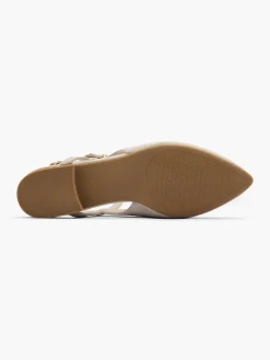 New Slingback Double Strapped Ballerina Women Loafers & Low Shoes·Ballet Pumps