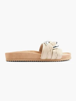 Hot Slip On Mule with Chain Detail Women Sandals·Mules|Sandals·Flat Sandals