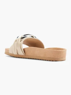 Hot Slip On Mule with Chain Detail Women Sandals·Mules|Sandals·Flat Sandals