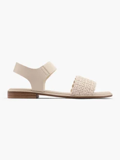 Sale Woven Strap Flat Sandal Women Sandals·Flat Sandals