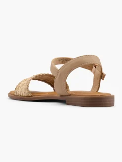 Woven Strap Flat Sandal Women Sandals·Flat Sandals