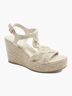 Sale Woven Strap Wedge Heel Women Sandals·Heeled Sandals|Heels·Wedges