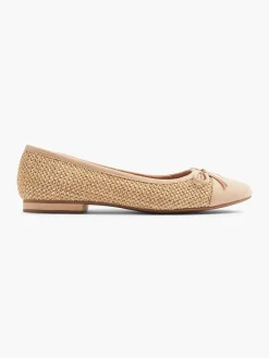Sale Woven Textured Ballerina Women Loafers & Low Shoes·Ballet Pumps
