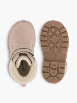 Online Toddler Girl Fur Trim Twin Strap Boot All Girls·Toddlers|Girls Shoes·Warm Lined Boots