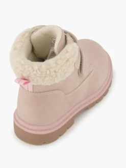 Online Toddler Girl Fur Trim Twin Strap Boot All Girls·Toddlers|Girls Shoes·Warm Lined Boots