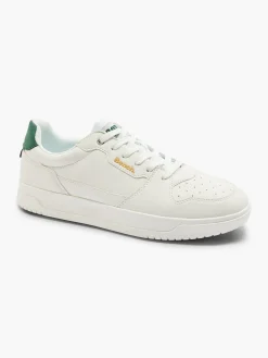 Online White/Green Casual Lace-up Trainer Shoes·Lace-Ups|Shoes·Brogues
