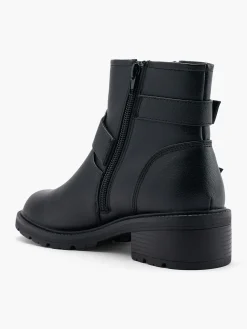 Ankle Boot with Silver Buckle Detail Women Boots·Ankle Boots
