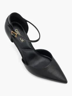 Outlet Ankle Strapped Heel With Buckle Women Heels·High Heels