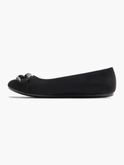 New Ballerina with Matching Chain Detail Women Girls School Shoes·Girls Teen School Shoes|All Girls·Teens