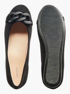 New Ballerina with Matching Chain Detail Women Girls School Shoes·Girls Teen School Shoes|All Girls·Teens