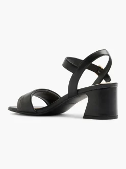 Discount Block Heel Sandal with Metallic Details Women Sandals·Heeled Sandals