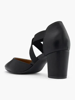 New Block Heel With Elasticated Straps Women Heels·Block Heels